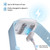 EmeTerm Fashion FDA-Cleared Relieve Nausea Electrode Stimulator Morning Sickness Motion Travel Sickness Vomit Relief Rechargeable No Gel Drug Free Wrist Bands Without Side Effects
