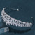 FASNAHOK Silver CZ Wedding Tiaras for Brides Floral Princess Crowns for Women Cubic Zirconia Bridal Headband Girls Sweet 16 Crown Birthday Hair Accessories