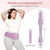 Comfytemp Portable Belly and Back Heating Pad for Period Soothing, FSA Eligible HSA Cordless Dual-Zone Menstrual Heating Pad Wearable Belt for Abdomen Waist Wireless, 3 Timer&Heat, Girl Women Daughter