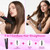 LAMA Portable 2 in 1 Travel Straightener and Curler, Cordless Hair Straightener 4500mAh, Rechargeable LCD Flat Iron, Mini Ceramic Curling Iron,USB Rechargeable Hot Tools, Black+Rose Red