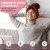 2-Pack Bluetooth Headband for Women, Stylish Knotted Design for Daily Life