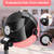 Hooded Hair Dryer with Time Settings, Touch Control and 3 Temperature Modes