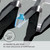 Panasonic Performance Hair Clippers with 2 Attachments and Adjustable Length Settings, Corded or Cordless Trimmer for Hair and Beard - ER-GC63-H (Silver)