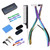 ColorYoung Tape in Hair Extension Pliers Tool Kit Professional Flat Surface Sealing Tool For Tape in Hair Extension Human Hair(Rainbow)