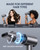 Dual Voltage Hair Dryer for Travel, 170,000 RPM High-Speed Blow Dryer