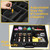 Yueieoun Barber Accessory Case with Mirror Barbers Briefcase Tool Case