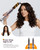 MESCOMB 6 in 1 Infrared Dual Voltage Hair Dryer Brush for Travel,Purple