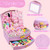 252Pcs Hair Accessories Kit with Pink Storage for Girls Back to School Gift