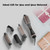 Hair Dryer Brush Set, 5-in-1 Blow Dryer Brush Set, Multi Hot Air Hair Styler for Salon Blowouts, Smooth Curls, Volumizing and Straightening, Sleek and Less Frizz, Rose Gold