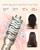 RUCHA 8 in 1 Hair Styler & Hair Dryer Brush Blow Dryer, 110,000 RPM High Speed Nora Hair Styler, Multi Professional Hot Air Styler for Straightening Curling Volumizing Drying, Champagne Gold