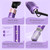 Vincofy 7 in1 Hair Styler Dryer Brush Set, 1500W Blow Dryer Brush, Purple