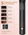 Ukliss Rotating Curling Iron Automatic - 1.25 Inch Self-Curling Hair Curler for Long Hair, 30s Fast Heat Up, 5 Temp Settings & Dual Voltage for Beach Natural Waves & Bouncy Curls (Black)