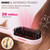 LANVIER Hair Straightener Brush, Ionic Straightening Brush with Infrared