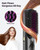 Bopcal Cordless Hair Straightener Brush for Travel, Upgraded Mini Portable Hair Straightening Brush for Women & Men, 300M Anti-Frizz Negative lons Straightening Comb, lonic Care & Fast Heating