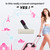 Bopcal Cordless Hair Straightener Brush for Travel, Upgraded Mini Portable Hair Straightening Brush for Women & Men, 300M Anti-Frizz Negative lons Straightening Comb, lonic Care & Fast Heating
