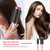 Atopskins 6 in 1 Hair Dryer Brush Set, Hot Air Styler Blowout Brush