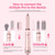 Atopskins 6 in 1 Hair Dryer Brush Set, Hot Air Styler Blowout Brush