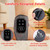 LLLFX 1-Pack 2026 Upgraded 3-in-1 Foot and Ankle Massager - 5 Vibration Modes and 5 Heating Levels, Suitable for Relieving Daily Foot Fatigue, Wireless and Portable