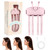 Redane Heated Root Volumizer Hair Clip for Fine Flat Hair, Pink