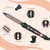 USHOW Small Curling Brush, 1/2 inch Heated Round Brush