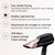 Panasonic Nanoe Salon Hair Dryer with Oscillating Quickdry Nozzle, Diffuser & Concentrator Attachments, 3 Heat & 2 Speed Settings, Japanese Technology for All Hair Types – EH-ANA6HN (Black/Pink Gold)