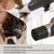 Panasonic Nanoe Salon Hair Dryer with Oscillating Quickdry Nozzle, Diffuser & Concentrator Attachments, 3 Heat & 2 Speed Settings, Japanese Technology for All Hair Types – EH-ANA6HN (Black/Pink Gold)