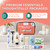 Hygiene Kits Bulk 5 Pack Womens Travel Size Toiletries for Care Packages