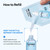 Torriden DIVE IN Serum 1.69 fl oz + refill pouch 1.69 fl oz | Deep Hydration to Get Glow Skin | Hyaluronic Acid, Panthenol, Allantoin | Korean Facial Serum