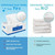 HOMEXCEL Face Towels, Disposable Face Towelette Ultra Soft & Absorbent