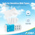 AIDEA Face Towels Disposable-600Ct, Face Towelettes for Sensitive Skin