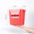 Alcedo Sharps Container for Home Use 2 Gallon (3-Pack), Biohazard Needle and Syringe Disposal, Professional Medical Grade