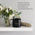 Benevolence LA 3 Wick Candle, Rose & Sandalwood Large Scented Candle | Soy Candles | Gifts for Women and Men | Home Fragrance | Aromatherapy | Bathroom Freshener 14.5 Oz, 45 Hour Burn
