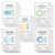 #OOTD 50Combo Vegan Sheet Mask with Collagen,Cica,Ceramide,VitaminC,Retinol