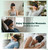 Sleep Mask with Headphones Bluetooth 5.4, LC-dolida Wireless Music Eye Mask for Sleeping Headphones with Soft Bamboo Cotton Cooling Breathable,Ultra-Thin Stereo Speaker for Side Sleepers-Jet