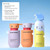 Evereden Kids Body Wash Foam Duo, Gentle & Dermatologist-Tested