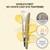 Dr.Melaxin Retinol Eyebag Cream for Puffiness, Dark Circles & Fine Lines, Wrinkle, EGF Anti-Aging Under Eye Moisturizer with Niacinamide&Ceramide Makeup friendly korean skin care