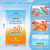 200 Pack Bulk Mini Sunscreen for Face Body, Lightweight & Non-Greasy