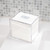 CLEAN SKIN CLUB Clear Acrylic Box for Clean Towels XL (NOT Included), Container For 50 Disposable Clean Towels XL, Face Towelettes Bathroom Counter Storage, Bin for Cleansing Facial Dry Wipes