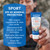 Badger Sport Mineral Sunscreen SPF 40, Zinc Oxide, 2.9 fl oz (3-Pack)