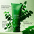Farmacy Foaming Face Wash for Oily Skin - Whipped Greens Oil-Free Gentle Facial Cleanser + Exfoliator - Infused with Green Clay to Remove Impurities, Control Oil + Maintain Skin Hydration (150ml)
