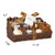 Coconut Vanilla Spa Gift Set, Complete Spa Gift Baskets for Women & Men