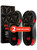 2 Packs of Work Pro Comfort Insoles - Shock Absorption - Low Arch - Cushioning Anti Fatigue Shoe Insert Men Women - Non-Slip - Soft Comfortable Work Boot Insoles - Foot Pain Relief (S, Black)