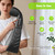 UFFAE Cordless Shiatsu Neck and Back Massager with Heat, Electric Deep Tissue Kneading Neck and Shoulder Massage, Best Gifts for Women Men Mom Dad Mothers Fathers Day Birthday Gift, Black (Cordless