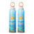 Reef Safe Mineral Sunscreen Spray SPF 50+ with Zinc Oxide, Broad Spectrum UVA/UVB Protection, Lightweight Non-Greasy, Travel Size Sunscreen for Face & Body, Water & Sweat Resistant, 6.76 oz(2 Pack)