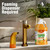 Bastion Foaming Antibacterial Hand Soap: Mandarin Orange Scented Instant Foam Hand Wash Refill 1 Gallon (128 oz) Bulk Jug. Made In The USA