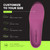 Superfeet All-Purpose Women's High Impact Support Insoles (Berry) for Active Lifestyle with High Arch Support - Size 6.5-8 Women
