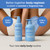 Dewsy Fragrance Free Body Lotion for Dry & Sensitive Skin, Unscented, 16 oz
