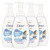 Dove Foaming Body Wash 4 Count For Kids Cotton Candy Hypoallergenic Skin Care, 13.5 Fl Oz