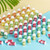 180 Pack Mini Lip Balm Bulk, 10 Assorted Flavors