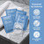 SDXJIOGE Orena Eye Patches for Men, Hydrogel Eye Masks with Hyaluronic Acid & Collagen, Cooling and Hydrating Eye Care Patches for Daily Skincare 4PCS (4PCS)